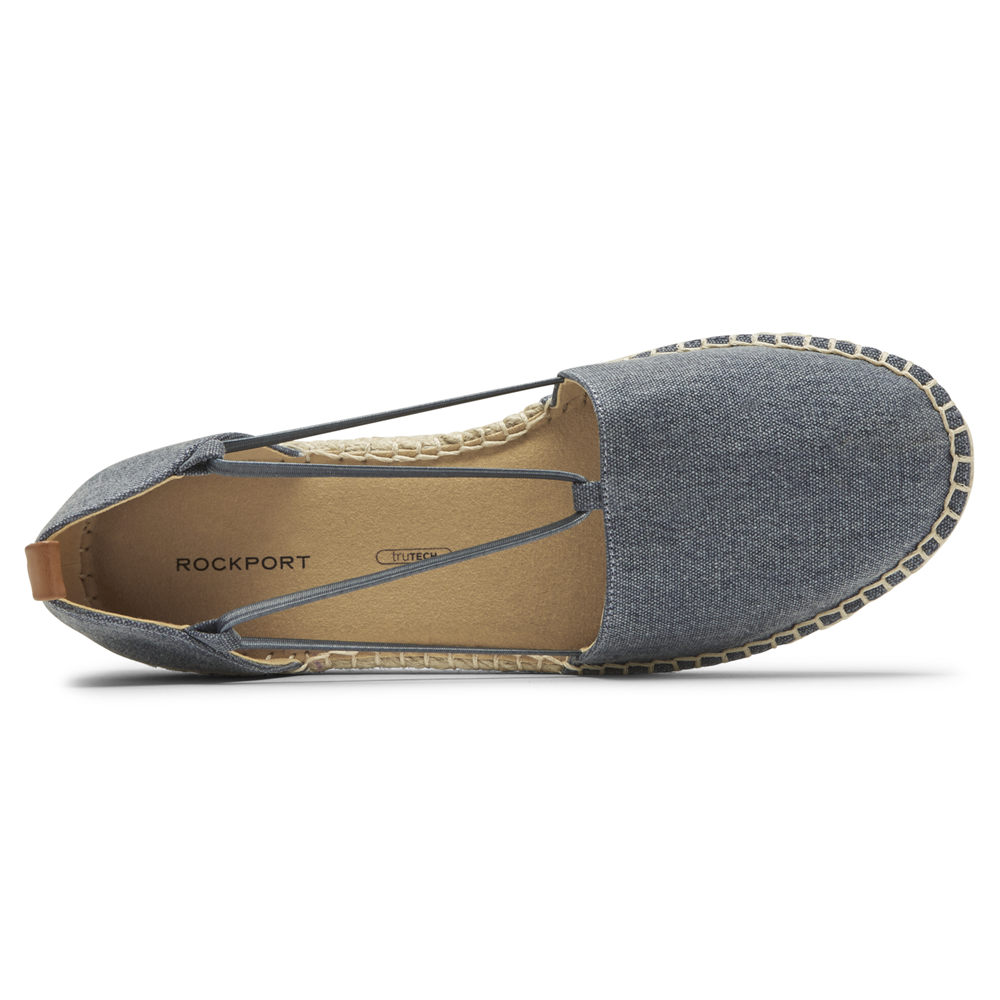 Rockport Singapore Womens Slip-On - Seaview Bungee Grey - YR3150492